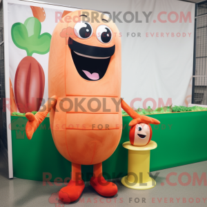 Perzik Hotdogs mascotte...