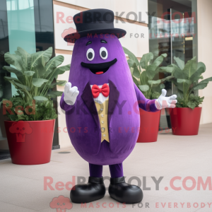 Lilla Radise maskot kostume...