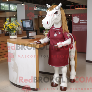 Máscara de Cavalo Marrom...