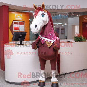 Máscara de Cavalo Marrom...