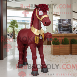 Maroon Horse...