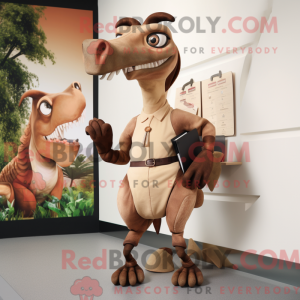 Brown Parasaurolophus...