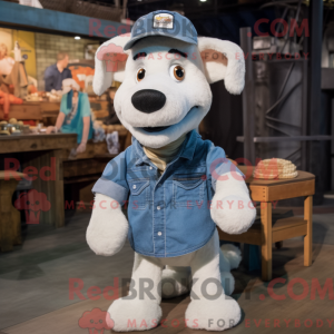 White Shepard S Pie mascot...