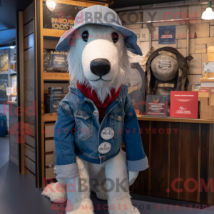 White Shepard S Pie mascot...