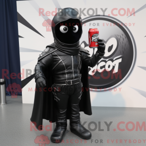 Black Soda Can maskot...