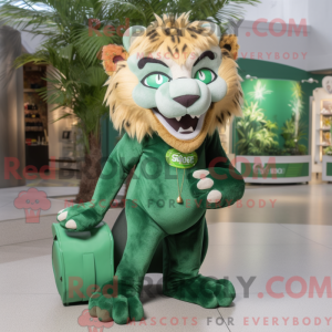 Disfraz de mascota Smilodon...