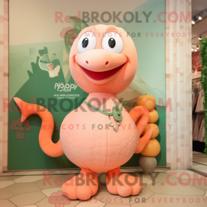 Costume de mascotte Peach...