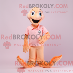 Peach Hydra-mascottekostuum...