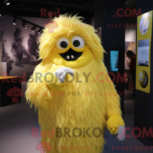 Costume de mascotte de yéti...