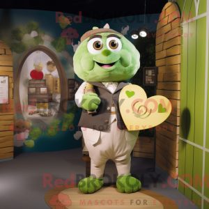 Olive Love Letter mascot...