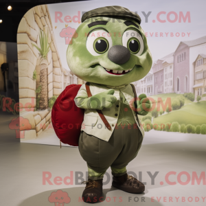 Personaggio mascotte Olive...