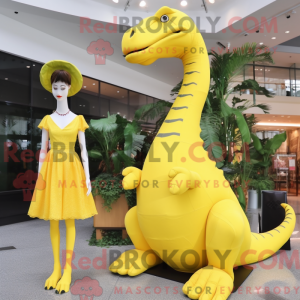 Citroengeel Brachiosaurus...