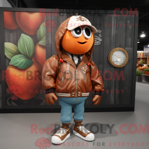 Rust Apple mascot costume...