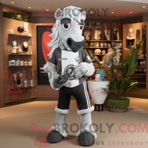 Silver Horseshoe mascot...