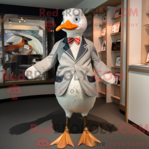 Sølvgæs maskot kostume...