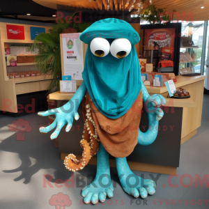 Turquoise Fried Calamari...