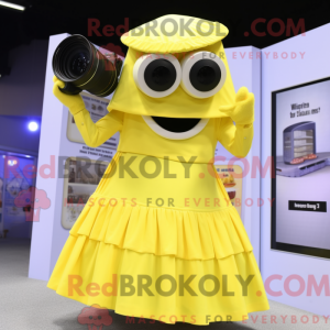 Lemon Yellow Camera mascot...