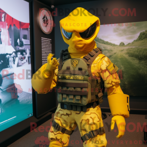 Gul Marine Recon maskot...