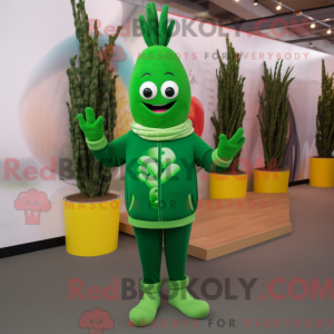 Costume mascotte d asperges...