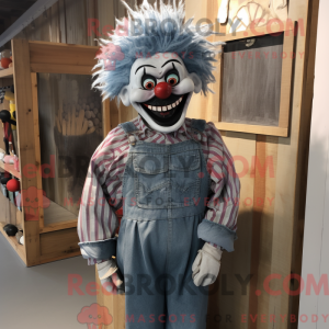 Grijze boze clown...
