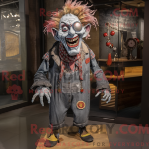 Grey Evil Clown...