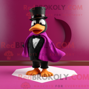 Magenta Duck Maskot Kostyme...