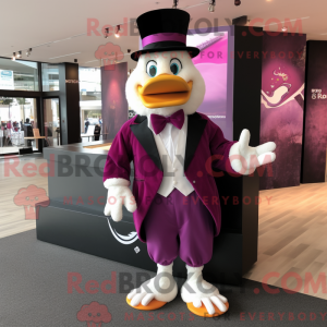 Maskotka Magenta Duck jest...