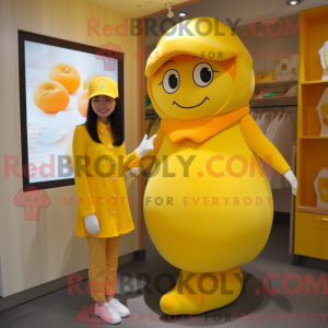 Citrongul Abrikos maskot...