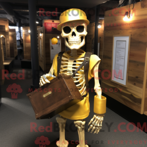Figura de máscara de...