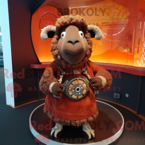 Rust Merino Sau máscara de...