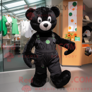 Black Irish Flag mascot...