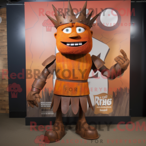 Rust King mascottekostuum...
