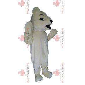 Zeer lieve ijsbeermascotte