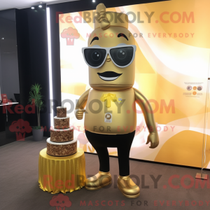 Maskottchenkostüm Goldene...