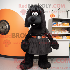 Personaggio mascotte Black...