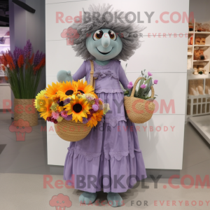Grey Bouquet Of Flowers...