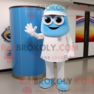 Sky Blue Chief mascot...