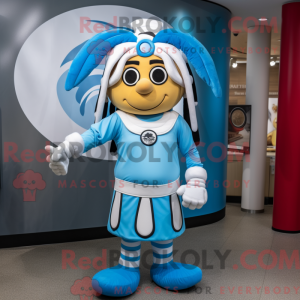 Disfraz de mascota Sky Blue...
