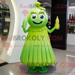Limegrønn Máscara de...