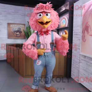 Máscara de frango frito...