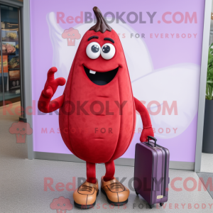 Maskottchenkostüm Rote...