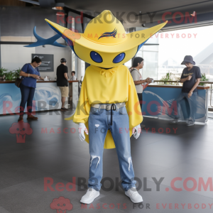 Disfraz de mascota Manta...