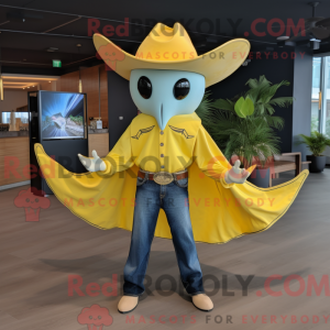 Costume de mascotte de raie...