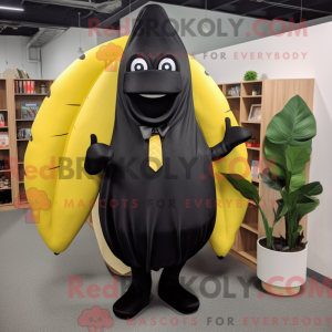 Sort Baa maskot kostume...