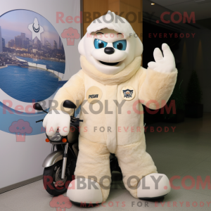 Cream Ice maskot kostume...