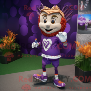 Purple Arrow Of Love mascot...