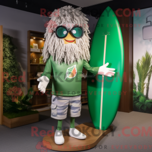Forest Green Surfboard...