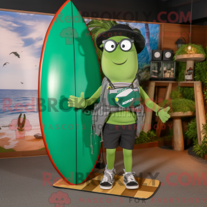 Forest Green Surfboard...