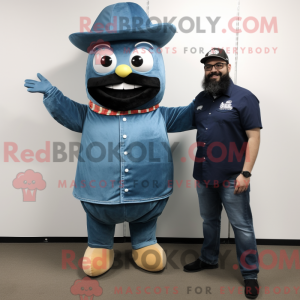 Navy Tacos mascot costume...