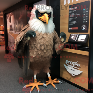 Peach Haast S Eagle maskot...